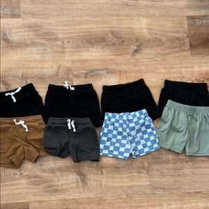 Kids Assorted Color Shorts Bundle
